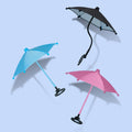 Magnetic Mobile Phone Sunshade Universal Rotating Metal Soft Handle