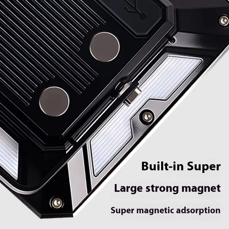 LED Camping Tent Light with Magnetic Mount – USB-C Rechargeable