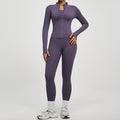 Fitness High-waist Butt-lifting Running Two-piece Set