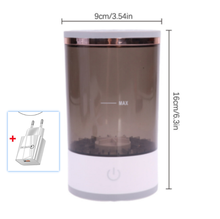 Rechargeable Makeup Brush Cleaner and Spinner – Fast & Gentle