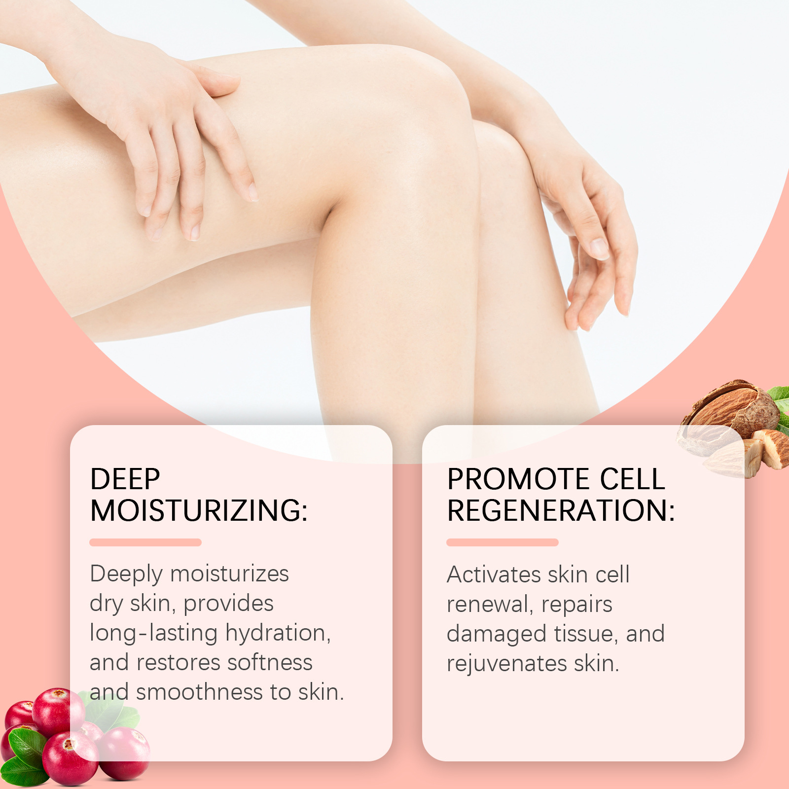 Lavender & Rose Body Oil with Hyaluronic Acid – Lightweight Moisturizer