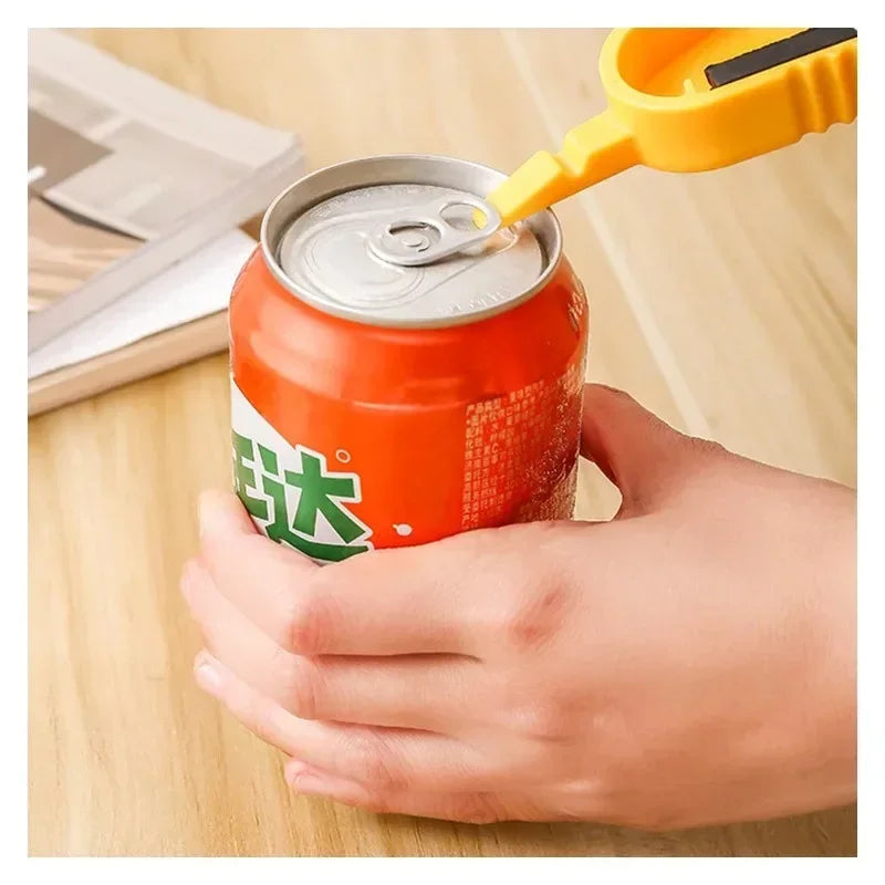 Carrot-Shaped Multifunctional Bottle and Can Opener