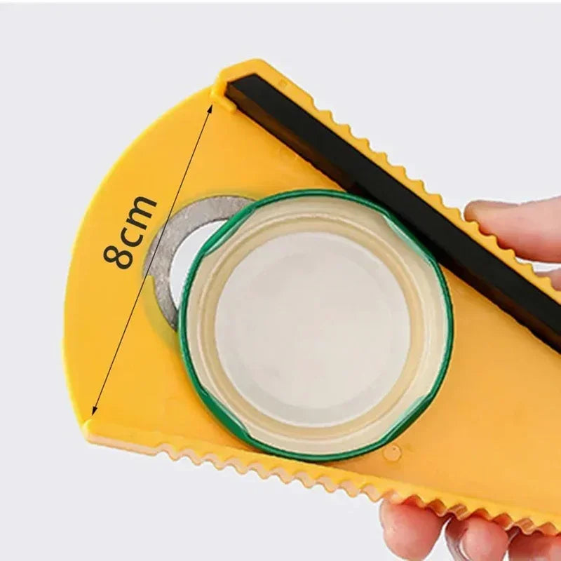 Carrot-Shaped Multifunctional Bottle and Can Opener