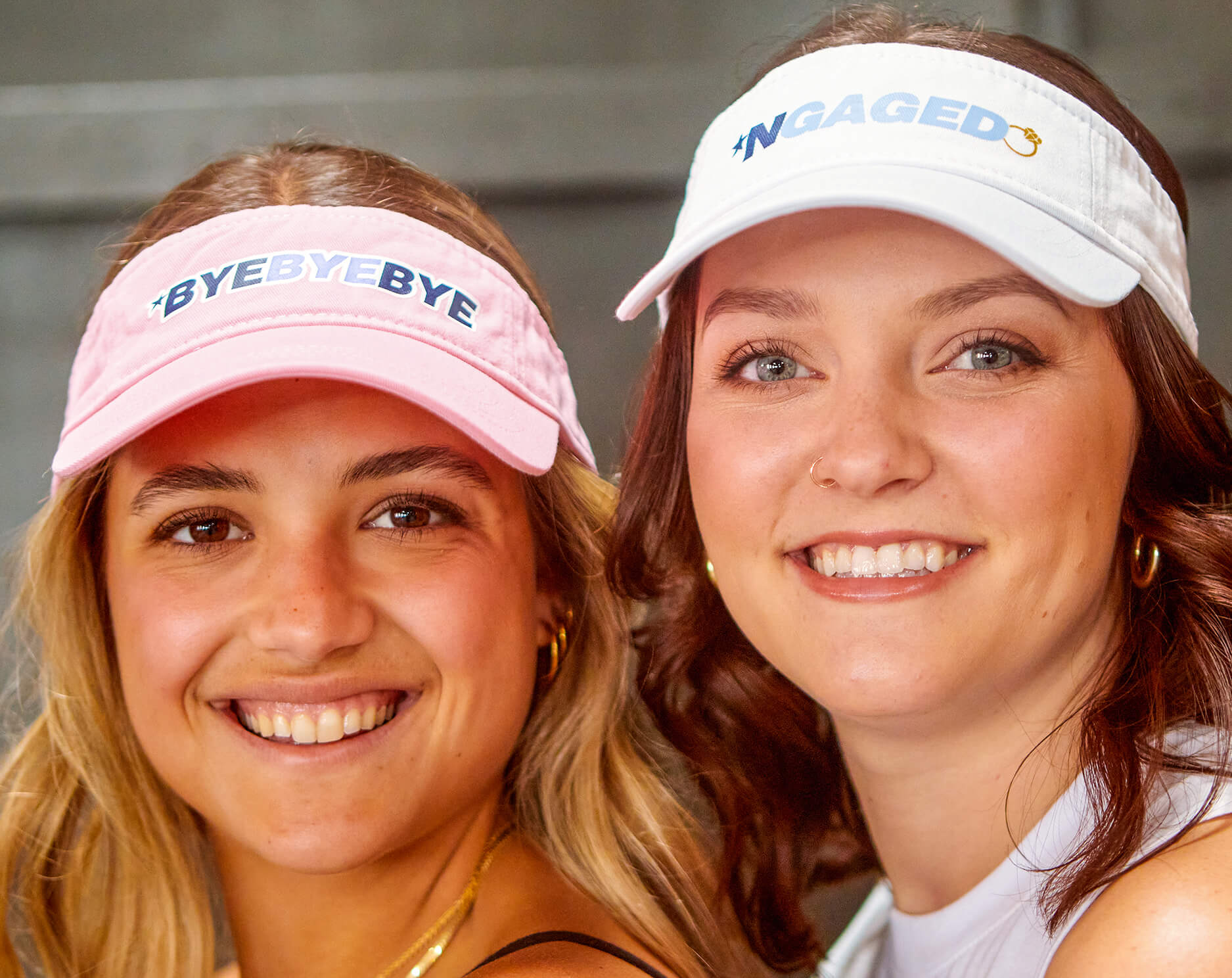 90s Boy Band Bachelorette Party Visors – Fun Summer Accessory