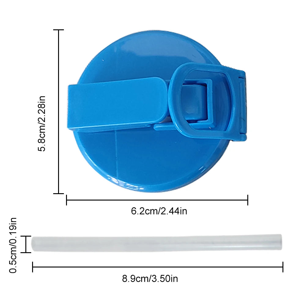 Silicone Soda Can Lids with Built-In Straws – Colorful, Reusable
