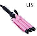 Triple Barrel Curling Iron for Effortless Beach Waves