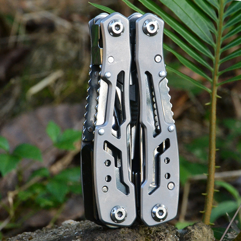 9-in-1 Stainless Steel Pocket Multi-Tool Pliers