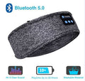 Bluetooth 5.0 Wireless Sports Headband with Built-In Speaker