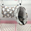 Plush Hamster Tunnel Nest – Cozy Hideaway for Small Pets