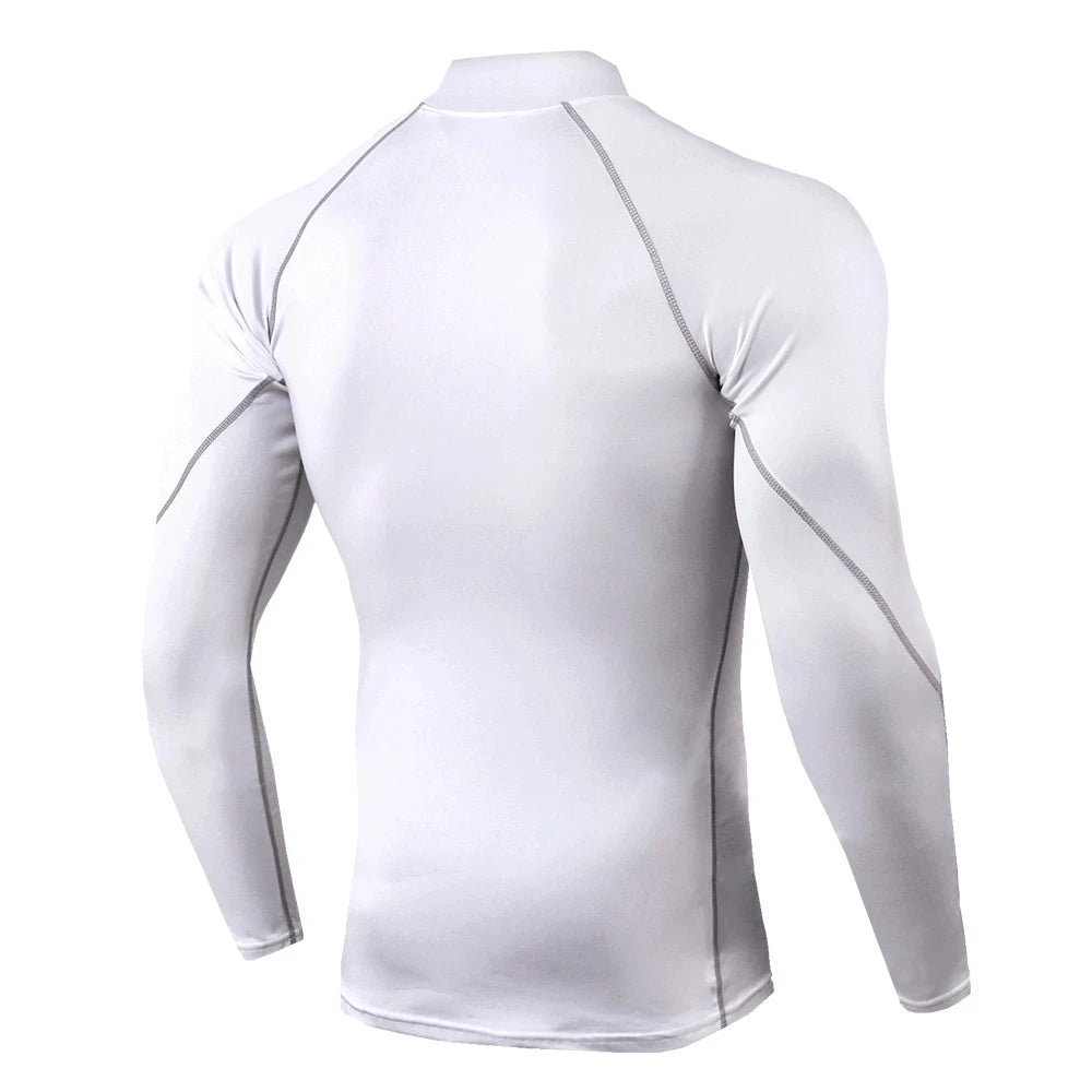 Men's Quick-Dry Long Sleeve Compression Training Shirt