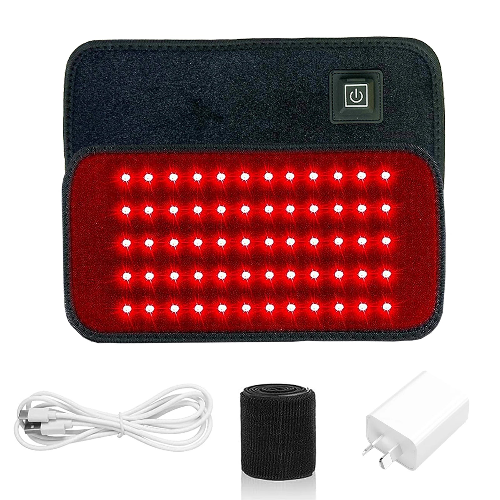 Red Light Therapy Belt — 60 LED Infrared Pain Relief
