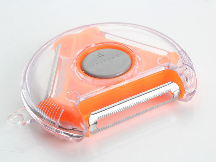 3-in-1 Rotating Fruit and Vegetable Peeler