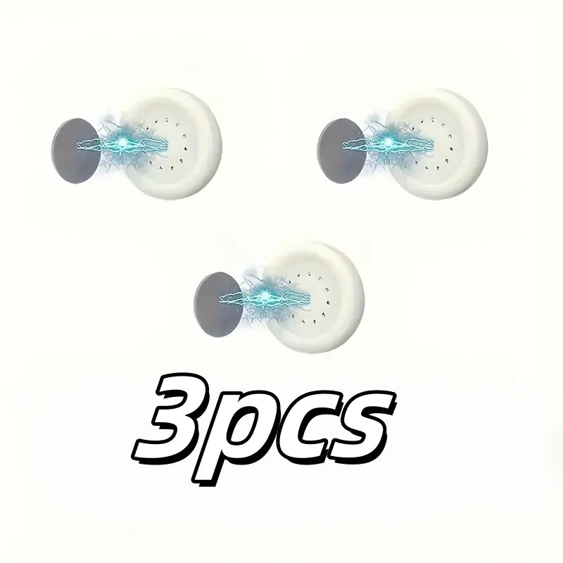 No-Drill Magnetic Remote Control Wall Holder – Set of 3