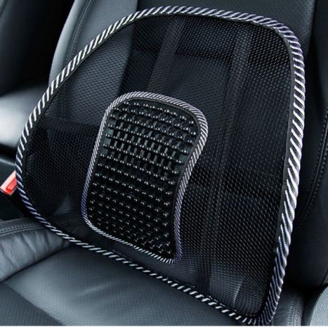 Memory Foam Lumbar Back Cushion with Breathable Mesh Cover