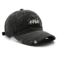 Single-color Embroidered Label With Frayed Edges