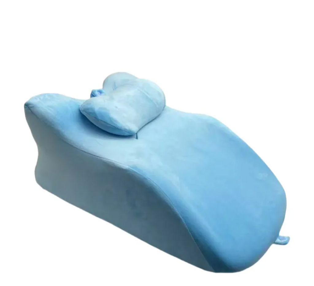 Contoured Pillow for Stomach Sleepers – Neck and Shoulder Support