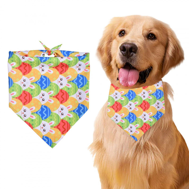 Easter Pet Triangular Bandage For Cats And Dogs