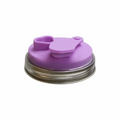 Silicone Soda Can Lid with Leak-Proof Flip Cap – Reusable