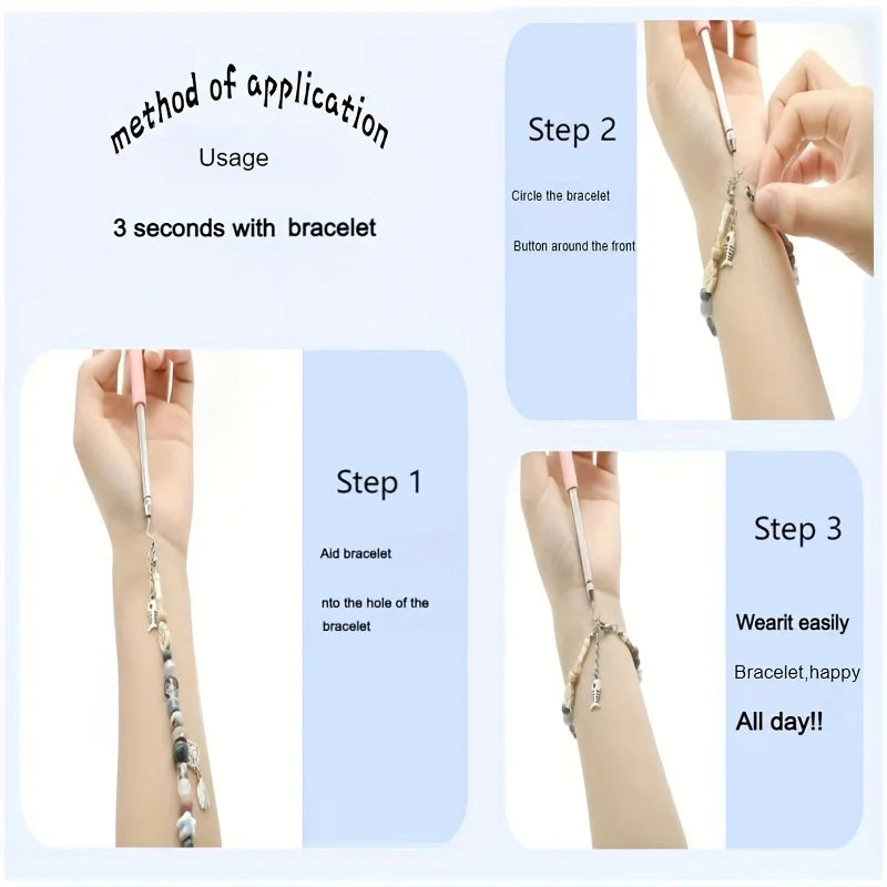Bracelet Clasp Helper Tool – Easy Jewelry Fastening Aid