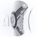 Upgraded Knob-Style Sports Knee Brace Outdoor Running Shock-Absorbing Adjustable Silicone Knee Protector