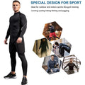 Men's Quick-Dry Long Sleeve Compression Training Shirt