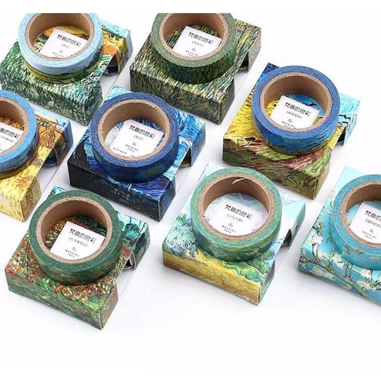 Decorative Washi Tape Roll Set for Crafts and Gift Wrapping