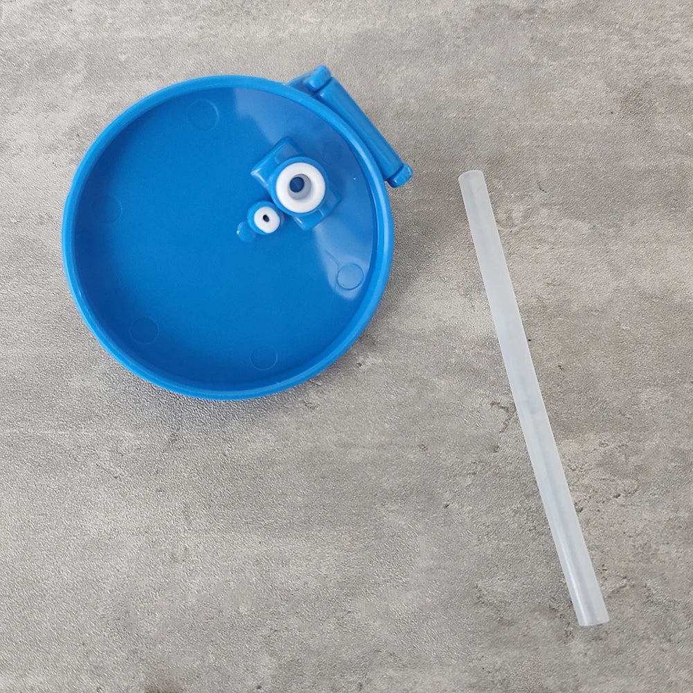 Silicone Soda Can Lids with Built-In Straws – Colorful, Reusable