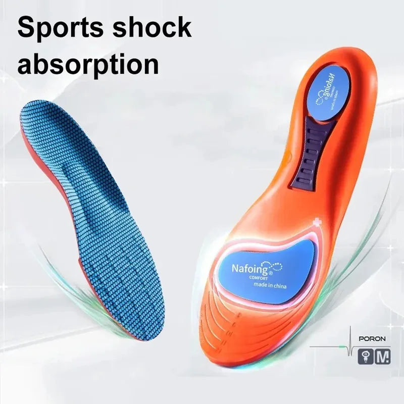 Orthopedic Sport Insoles with Arch Support for Men and Women