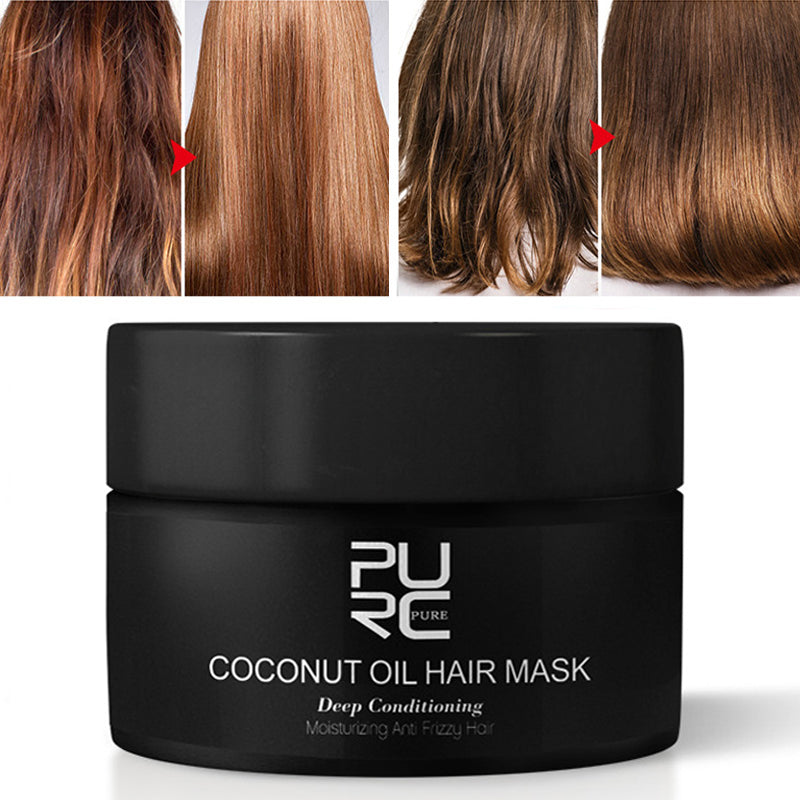 Coconut Oil Deep Conditioning Hair Mask for Frizz and Damage Repair