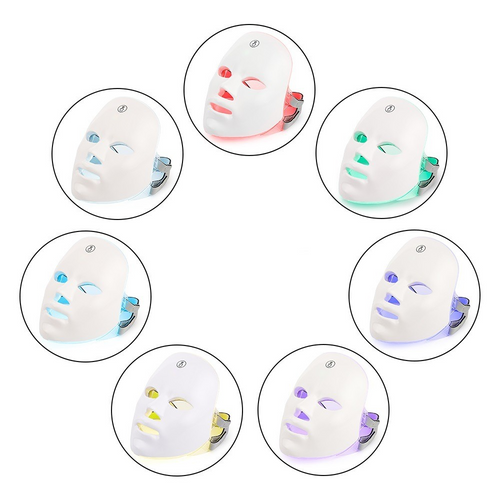 5-in-1 Facial Beauty Device with Microcurrent and LED Therapy