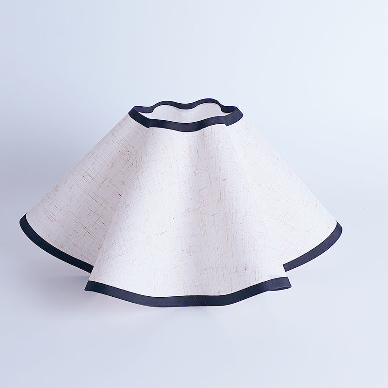 Pleated Fabric Anti-Glare Desk Lamp Shade