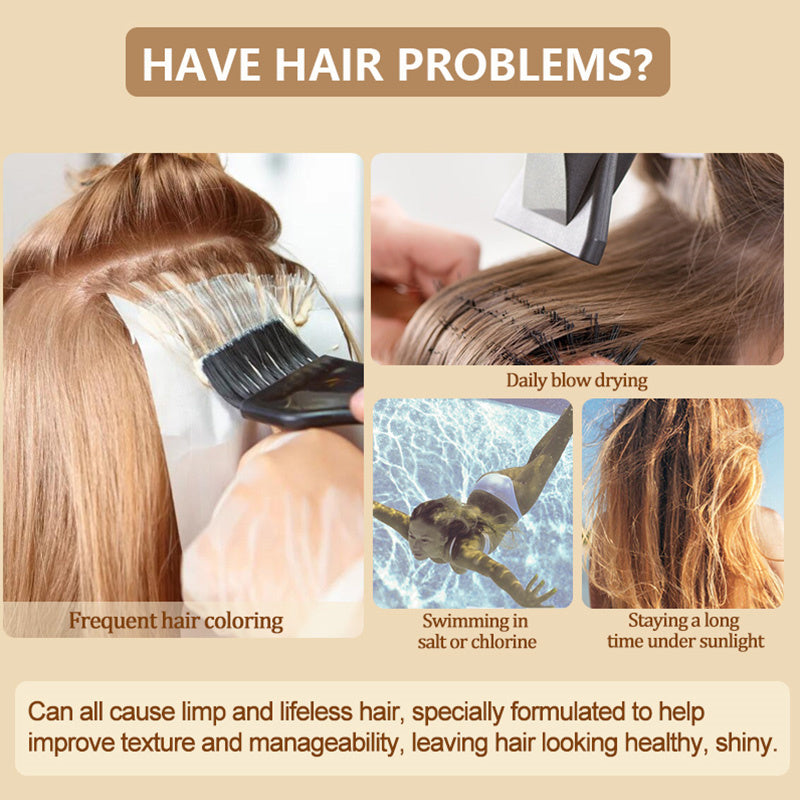 Coconut Oil Deep Conditioning Hair Mask for Frizz and Damage Repair