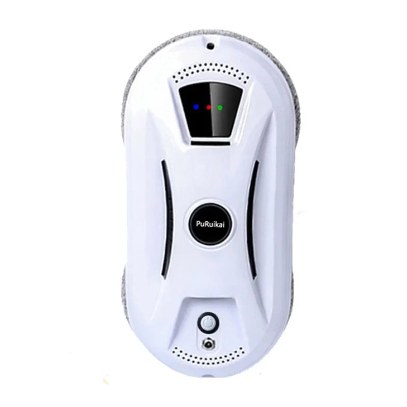Smart Window Cleaning Robot with Safety Harness