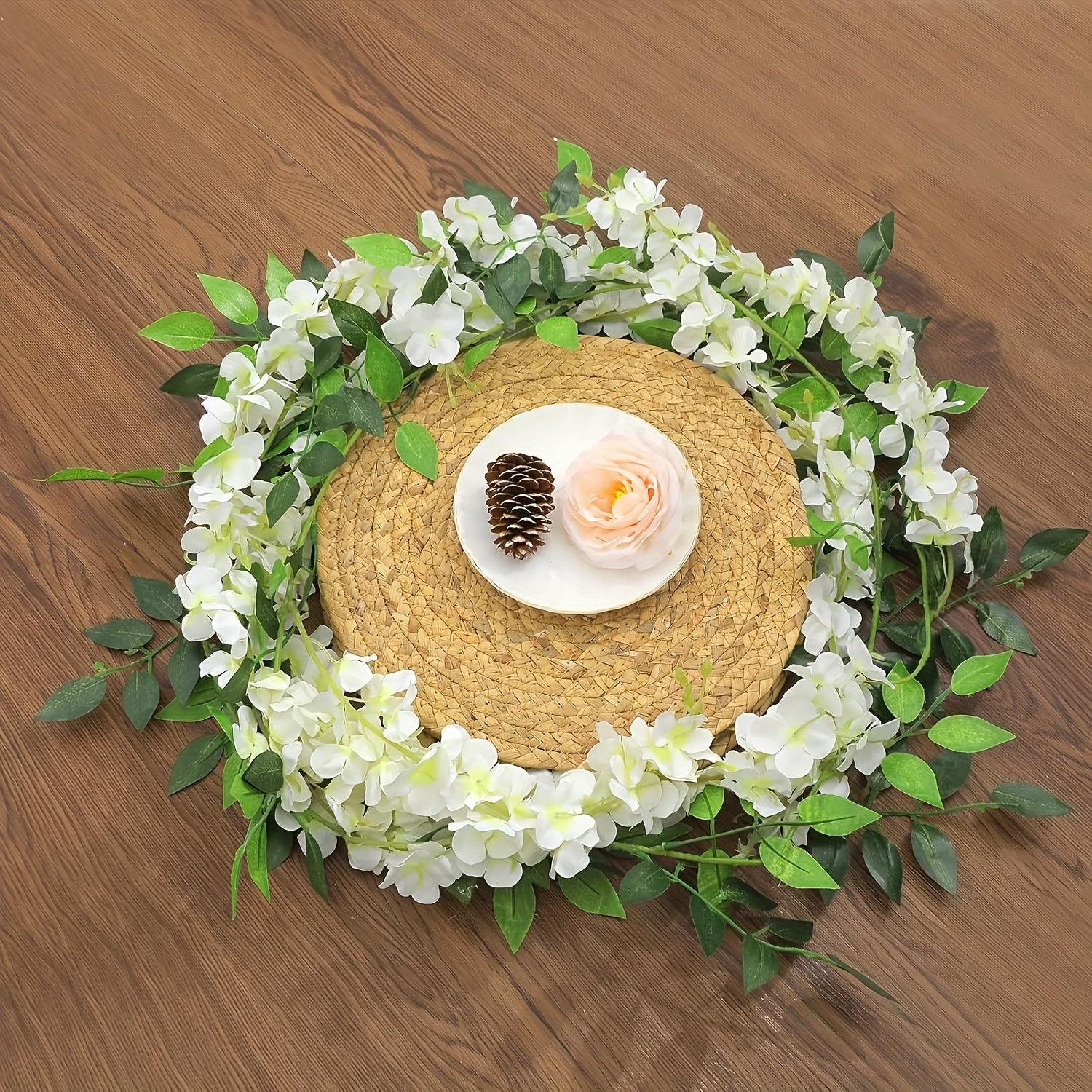 Ten-piece Set Of Simulated Wisteria Hanging Flowers