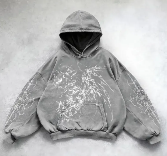 Y2K Graphic Print Streetwear Hoodie for Men and Women
