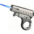 Refillable Windproof Fidget Butane Lighter -Butane Not Included - Adjustable Blue Flame