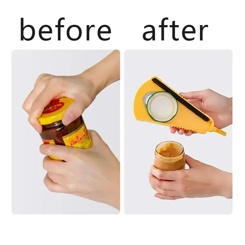 Carrot-Shaped Multifunctional Bottle and Can Opener
