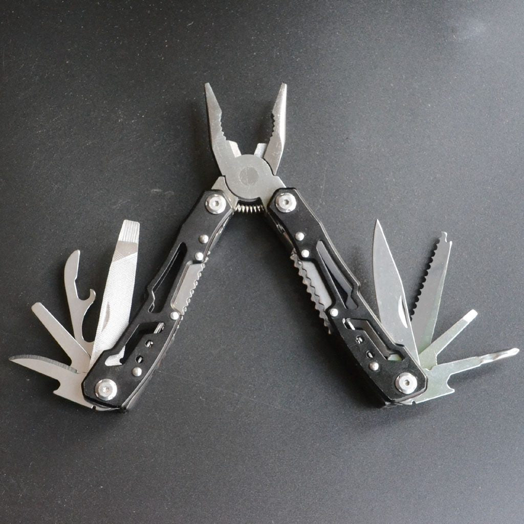 9-in-1 Stainless Steel Pocket Multi-Tool Pliers