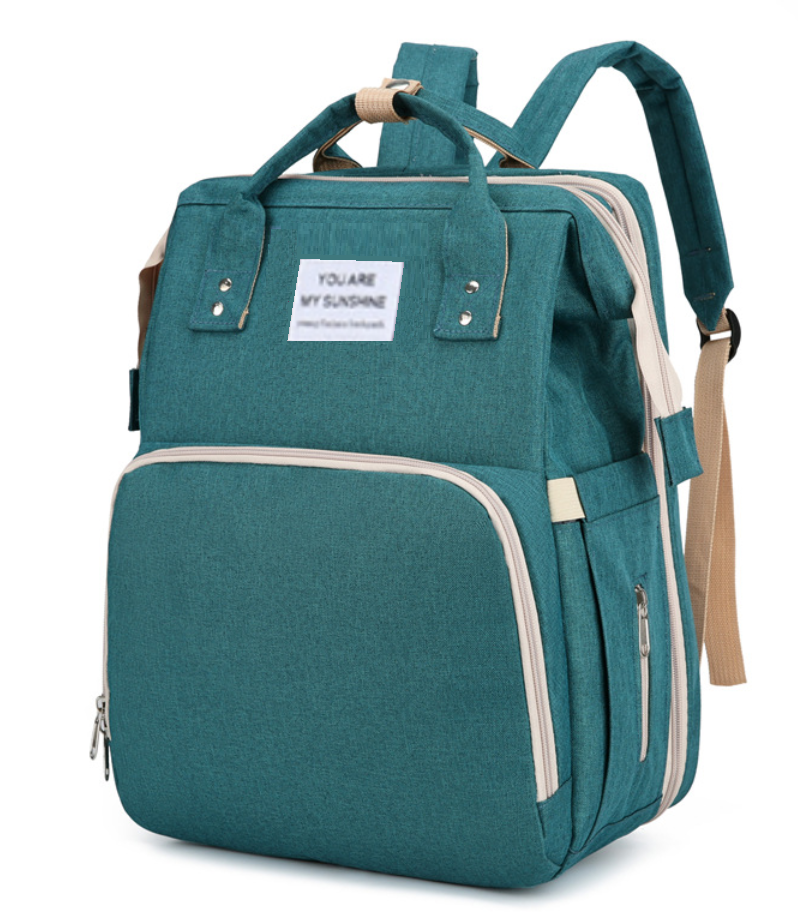 Diaper Backpack with Insulated Bottle Pockets – Water-Resistant