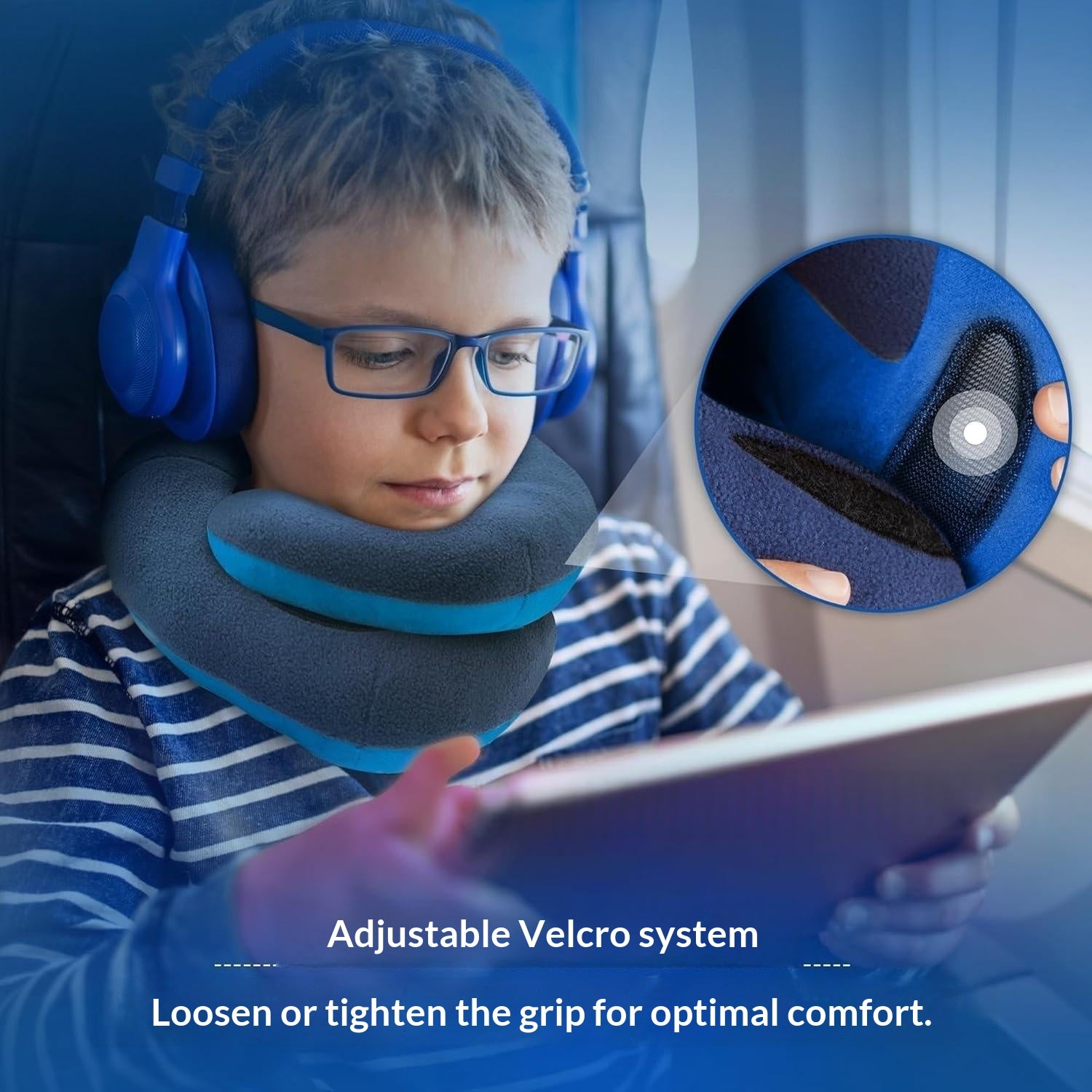 U-shaped Neck Pillow PP Cotton For Airplane Travel