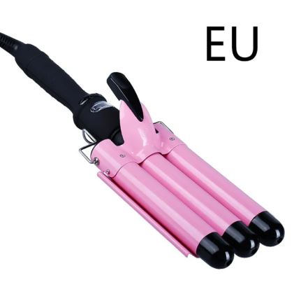 Triple Barrel Curling Iron for Effortless Beach Waves