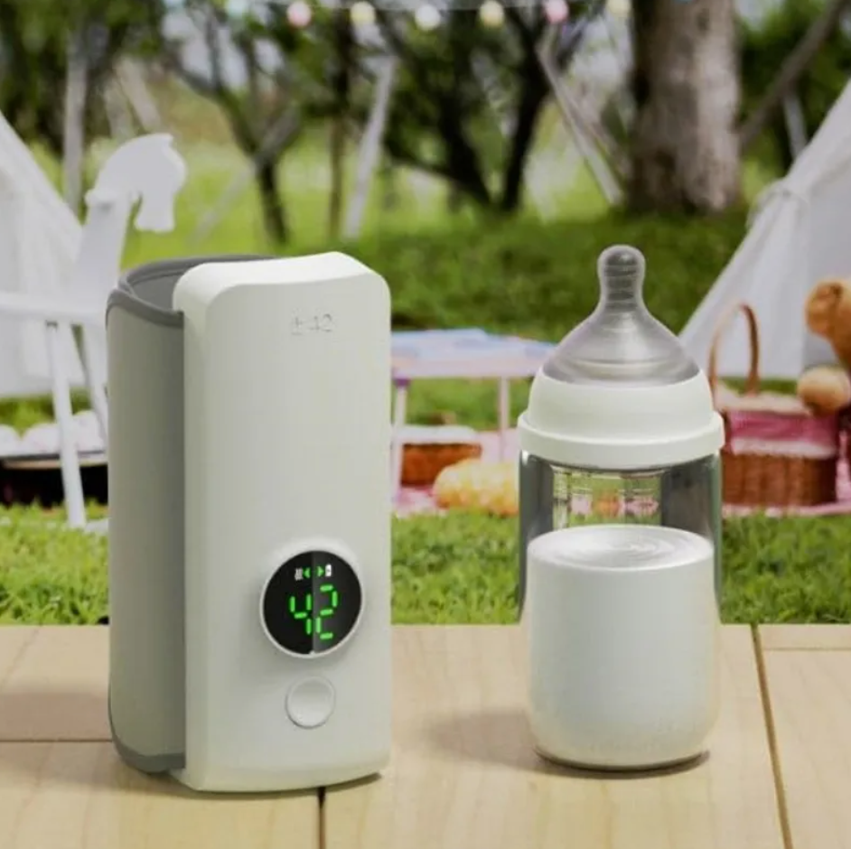 Portable USB Rechargeable Baby Bottle Warmer with Insulated Bag