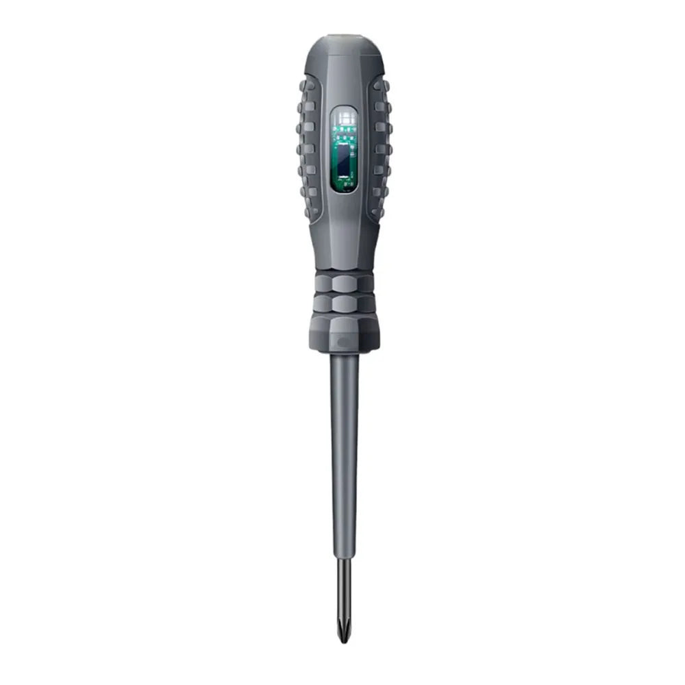 Smart Voltage Tester Screwdriver with LED Indicator – 2-in-1 Electrical Tool