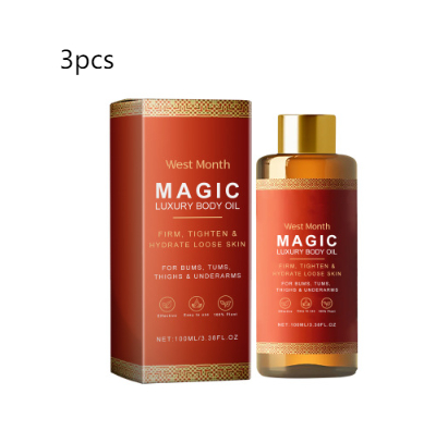 Lavender & Rose Body Oil with Hyaluronic Acid – Lightweight Moisturizer