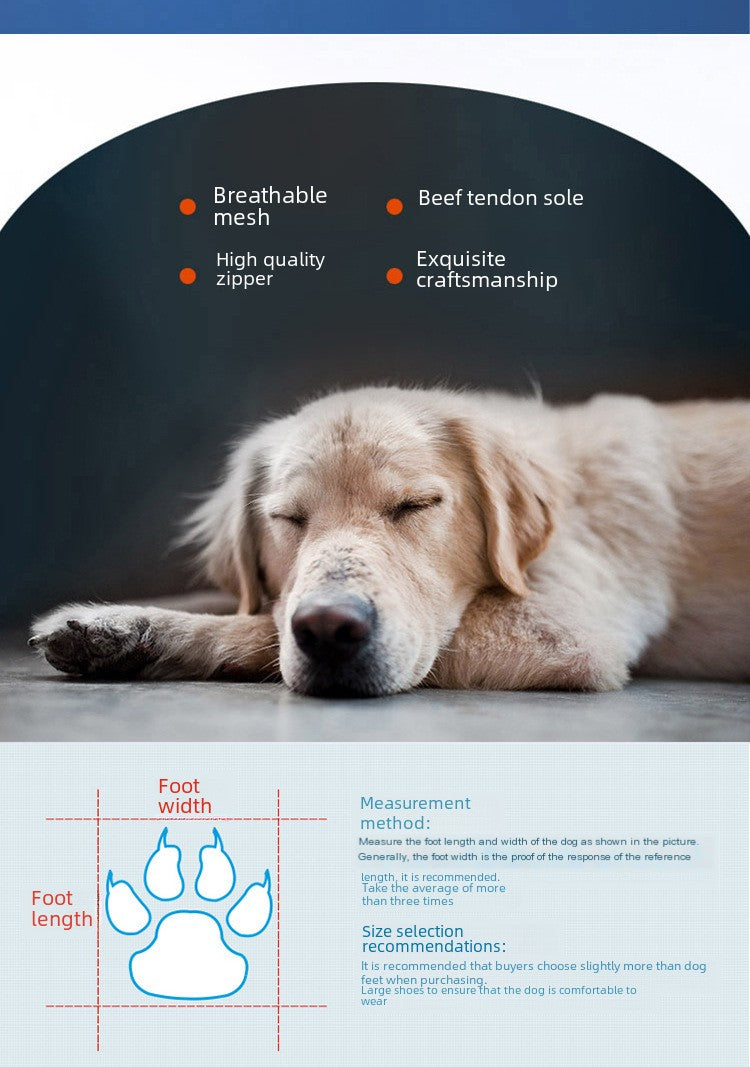 Non-Slip Waterproof Dog Booties for Small Breeds