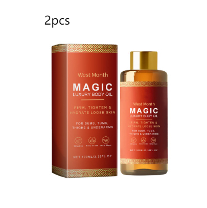 Lavender & Rose Body Oil with Hyaluronic Acid – Lightweight Moisturizer