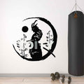 Self-adhesive Samurai Wall Sticker For The Backdrop Wall