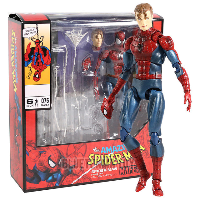 Marvel Spider-Man Mafex 6-Inch Articulated Action Figure Collectible