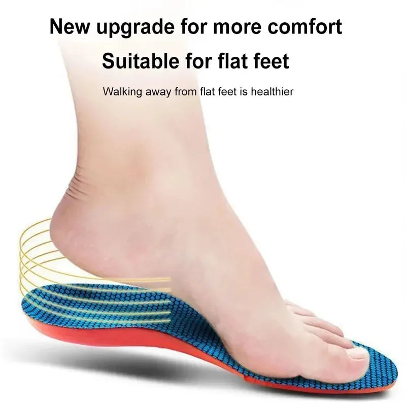 Orthopedic Sport Insoles with Arch Support for Men and Women