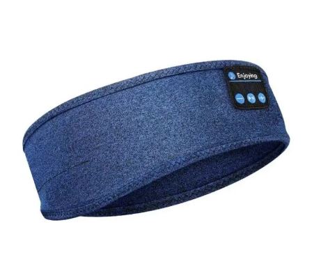 Bluetooth 5.0 Wireless Sports Headband with Built-In Speaker